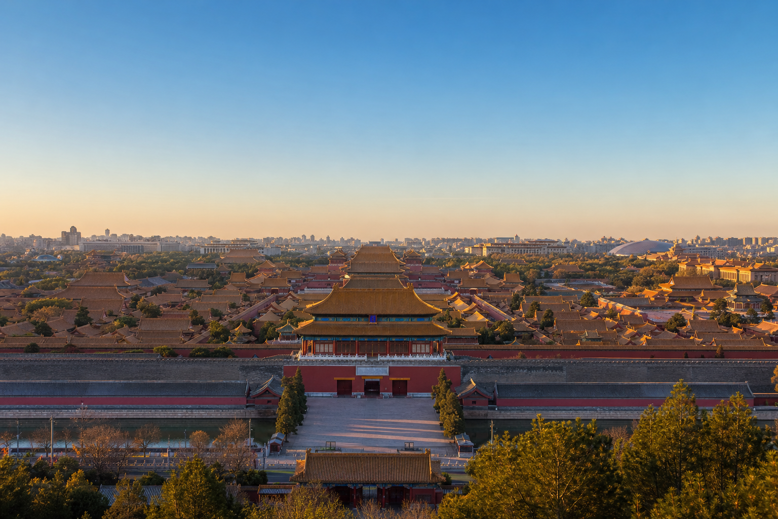Forbidden City and Beijing Central Axis